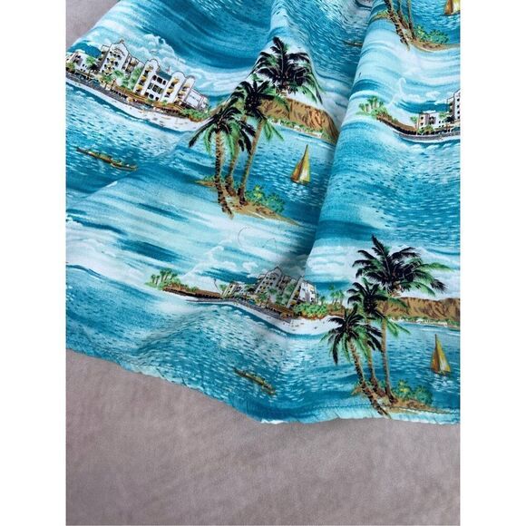 Vintage Girls Vacation Dress Tiki Hawaiian Size 3 - Picture 6 of 6